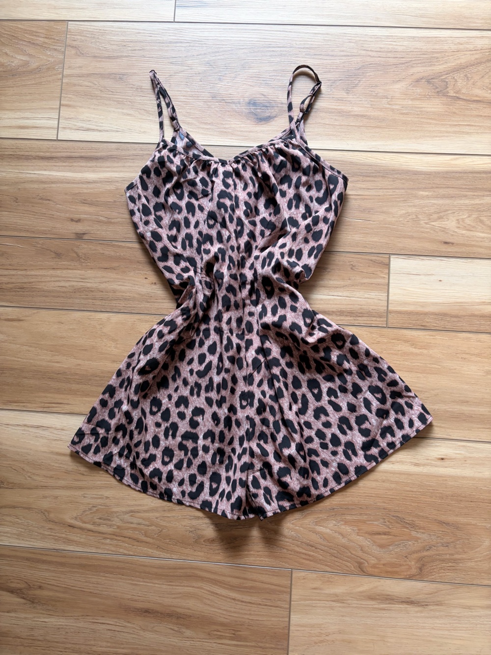SHEIN Leopard Print Romper
